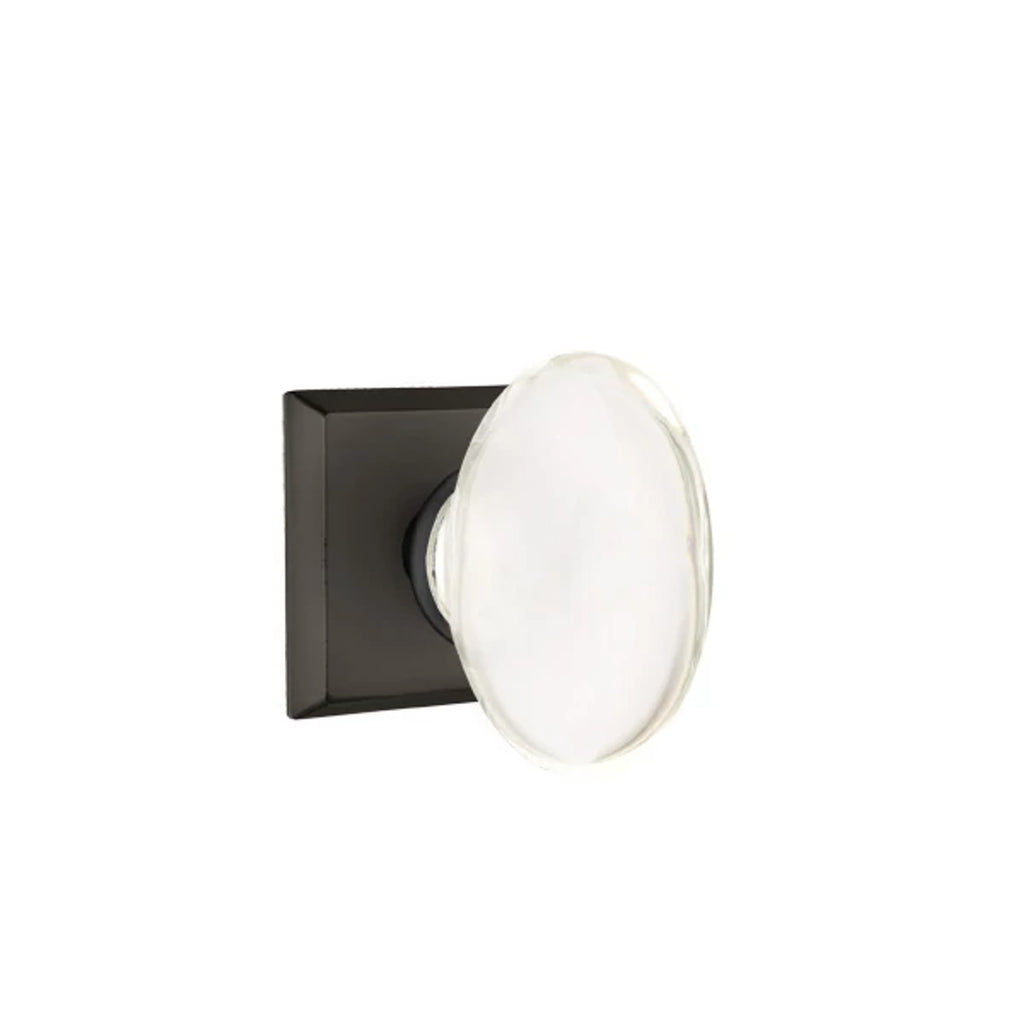 Bronce Negro Mate · 1-1/2" x3" Oval Rosette