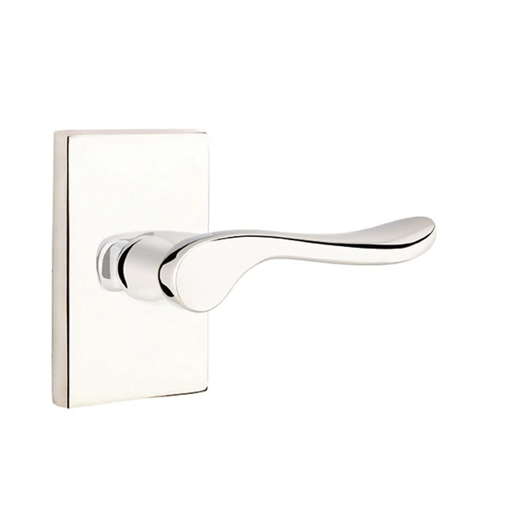 Níquel Pulido · Modern Rectangular Rosette