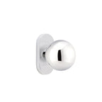 Cromo Pulido · 1-1/2" x3" Oval Rosette