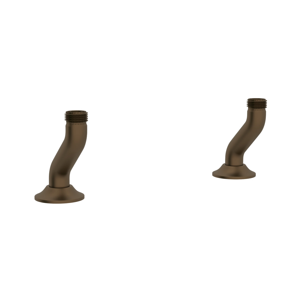 Rohl Georgian Era Uniones de Cubierta para Mezcladora Tipo Puente - Bronce Inglés