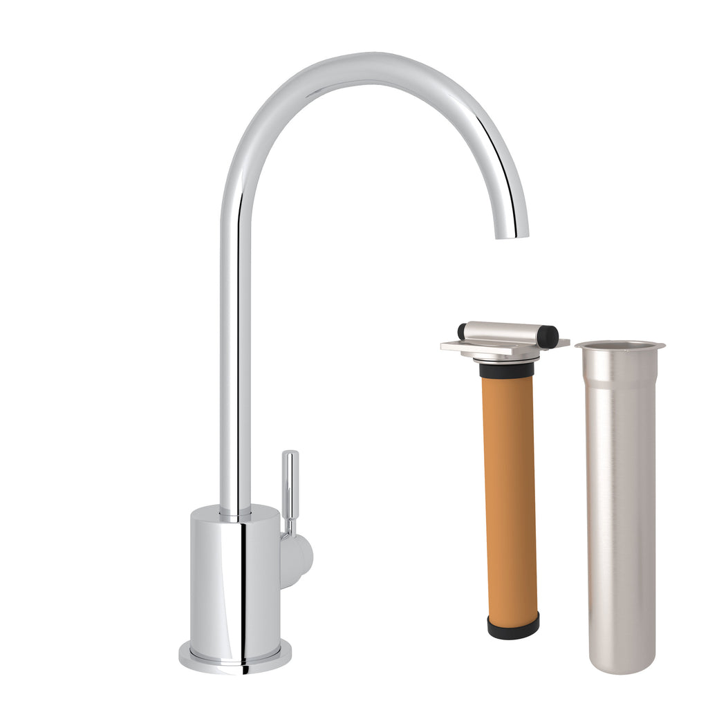 Rohl Lux Kit de Mezcladora Filtradora de Cocina - Cromo Pulido