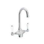 Rohl San Julio Mezcladora de Bar y Preparación de Dos Manijas Acqui - Cromo Pulido