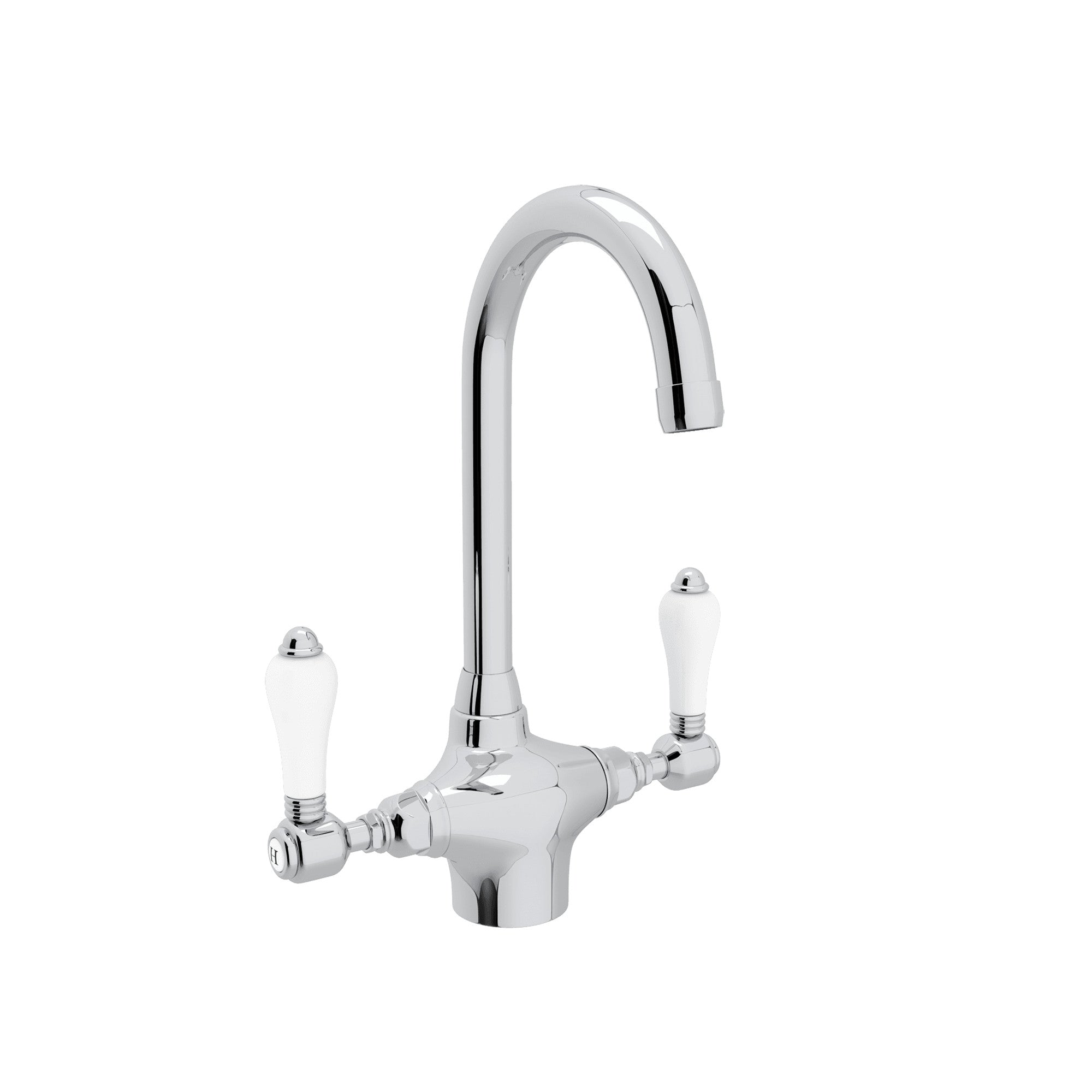 Rohl San Julio Mezcladora de Bar y Preparación de Dos Manijas Acqui - Cromo Pulido