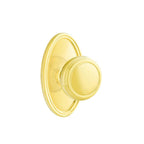 Latón sin Laca · Oval Rosette