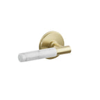 Latón Satinado · Disk Rosette
