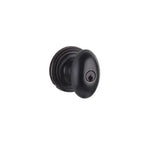 Yale Expressions Maguire rosette with Passage Auburn knob — Bronce Aceitado