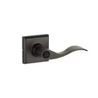 Yale Expressions Ellington rosette with Keyed Brunswick lever, Weiser keyway — Negro Mate
