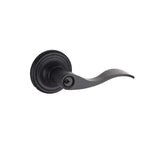Yale Expressions Maguire rosette with Keyed Brunswick lever — Negro Mate
