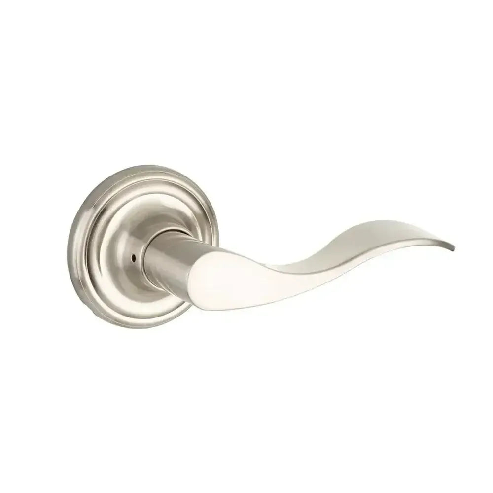 Yale Expressions Maguire rosette with Passage Brunswick lever — Níquel Satinado