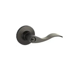 Yale Expressions Owen rosette with Passage Brunswick lever — Negro Mate