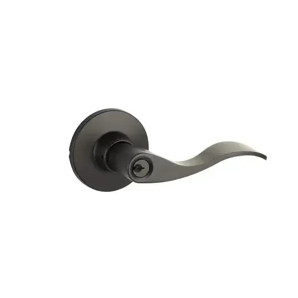 Yale Expressions Owen rosette with Dummy Brunswick lever — Negro Mate