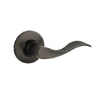Yale Expressions Owen rosette with Dummy Brunswick lever — Bronce Aceitado