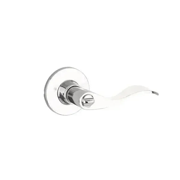 Yale Expressions Owen rosette with Keyed Brunswick lever, Weiser keyway — Cromo Pulido