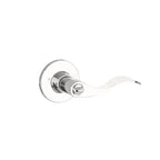 Yale Expressions Owen rosette with Privacy Brunswick lever — Cromo Pulido