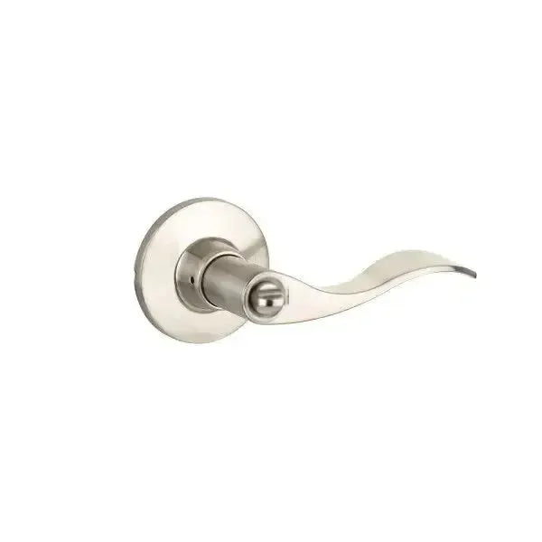 Yale Expressions Owen rosette with Privacy Brunswick lever — Níquel Satinado