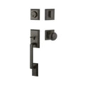 Yale Expressions Ellington Single Cylinder Entry Set Walker knob — Bronce Aceitado