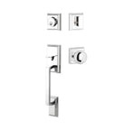 Yale Expressions Ellington Single Cylinder Entry Set Walker knob — Cromo Pulido
