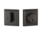 Yale Expressions Ellington Single Cylinder Deadbolt, Weiser keyway — Bronce Aceitado