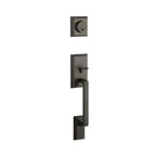 Yale Expressions Ellington Single Cylinder Exterior Entry Set, Weiser keyway — Bronce Aceitado