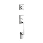 Yale Expressions Ellington Single Cylinder Exterior Entry Set, Weiser keyway — Cromo Pulido