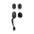 Yale Expressions Everly Single Cylinder Entry Set Auburn knob — Bronce Aceitado