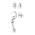 Yale Expressions Everly Single Cylinder Entry Set Lewiston knob — Cromo Pulido