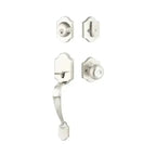 Yale Expressions Everly Single Cylinder Entry Set Lewiston knob — Níquel Satinado
