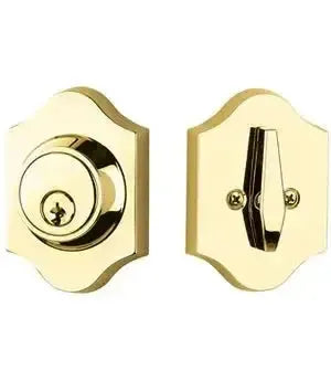 Yale Expressions Everly Single Cylinder Deadbolt — Latón Pulido