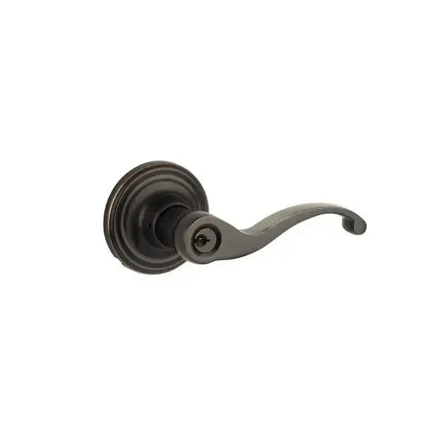 Yale Expressions Maguire rosette with Dummy Farmington lever — Bronce Aceitado