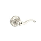 Yale Expressions Maguire rosette with Keyed Farmington lever, Weiser keyway — Níquel Satinado