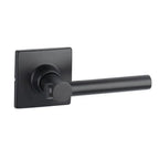 Yale Expressions Marcel rosette with Privacy Holden lever — Negro Mate