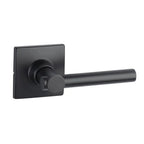 Yale Expressions Marcel rosette with Privacy Holden lever — Negro Mate