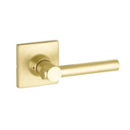 Yale Expressions Marcel rosette with Keyed Holden lever — Latón Satinado