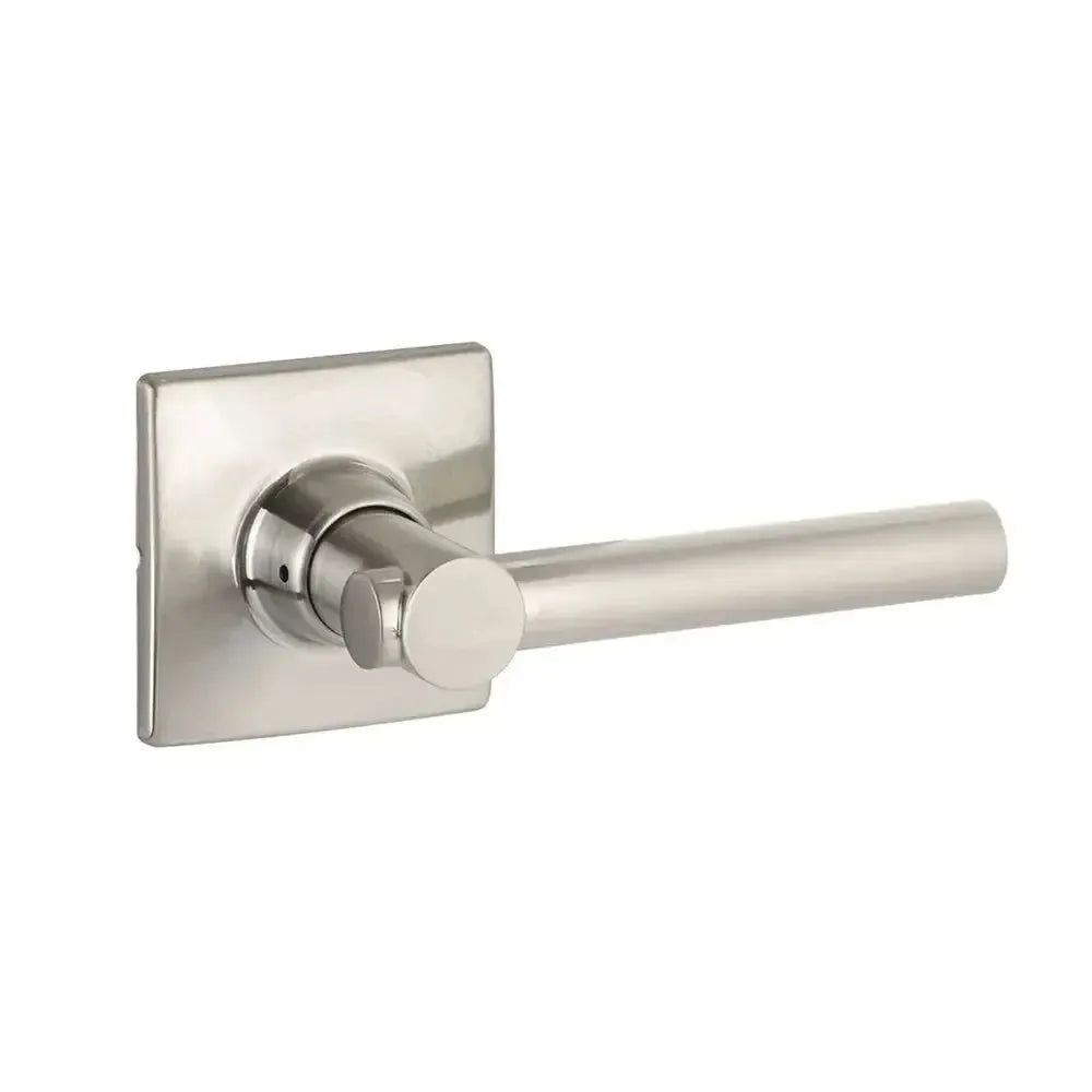 Yale Expressions Marcel rosette with Keyed Holden lever, Weiser keyway — Níquel Satinado