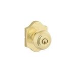 Yale Expressions Everly rosette with Keyed Lewiston knob — Latón Pulido