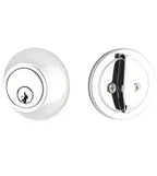 Yale Expressions Maguire Single Cylinder Deadbolt, Weiser keyway — Cromo Pulido