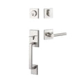 Yale Expressions Marcel Single Cylinder Entry Set with Holden lever, Weiser keyway — Níquel Satinado