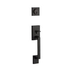 Yale Expressions Marcel Single Cylinder Exterior Trim — Negro Mate