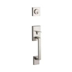 Yale Expressions Marcel Single Cylinder Exterior Trim — Níquel Satinado