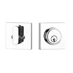 Yale Expressions Marcel Single Cylinder Deadbolt, Weiser keyway — Cromo Pulido