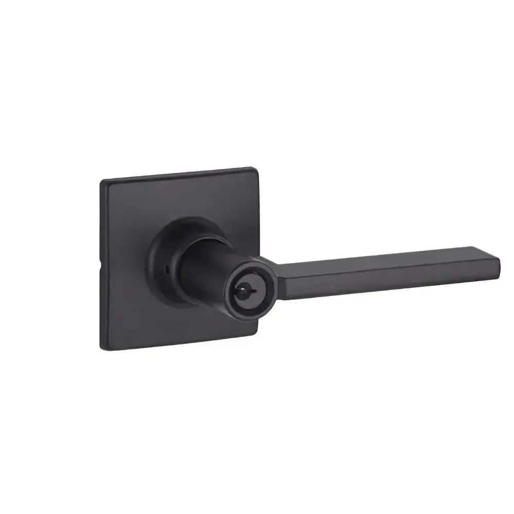 Yale Expressions Marcel rosette with Keyed Nils lever — Negro Mate