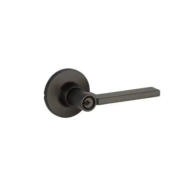 Yale Expressions Owen rosette with Keyed Nils lever — Negro Mate