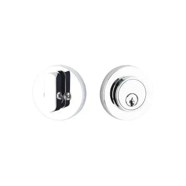 Yale Expressions Owen Single Cylinder Deadbolt, Weiser keyway — Cromo Pulido