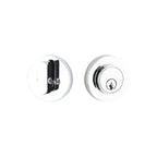 Yale Expressions Owen Single Cylinder Deadbolt, Weiser keyway — Cromo Pulido