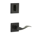 Yale Expressions Interior Trim Pack for Yale Ellington Entryset with Brunswick lever Left Handed — Bronce Aceitado