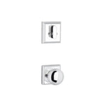 Yale Expressions Interior Trim Pack for Yale Ellington Entryset with Walker knob — Cromo Pulido