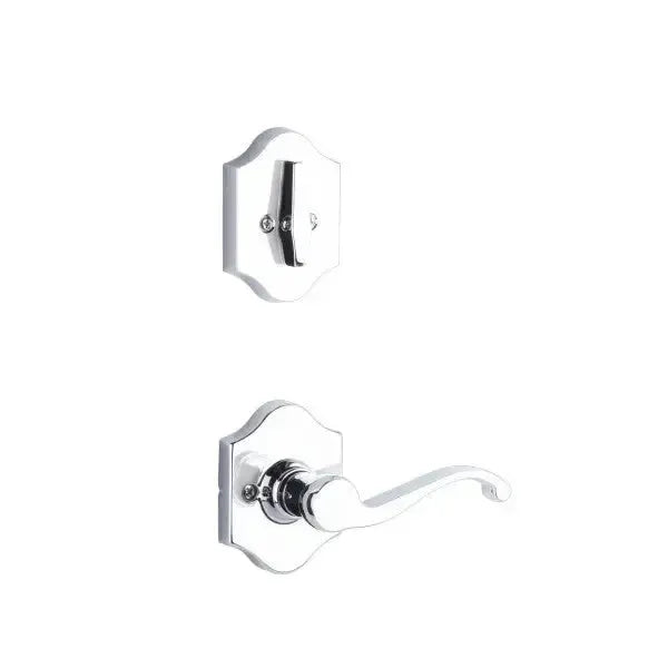 Yale Expressions Interior Trim Pack for Yale Everly Entryset with Farmington lever Left Handed — Cromo Pulido