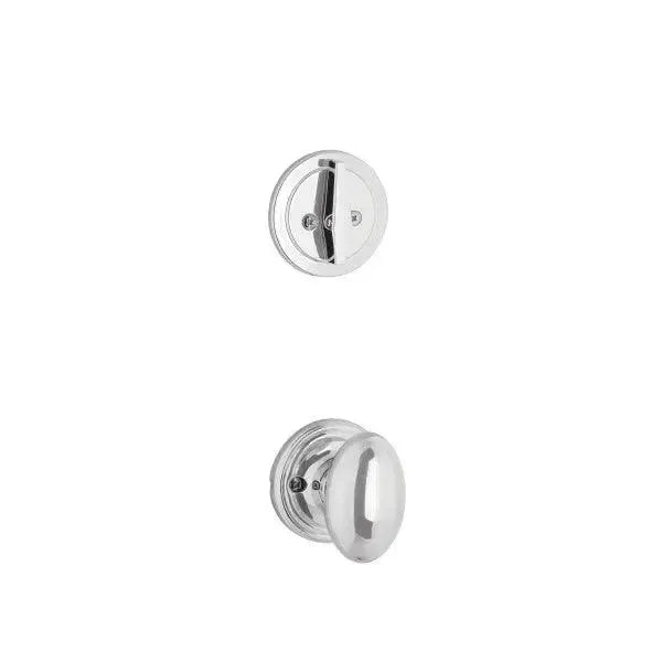 Yale Expressions Interior Trim Pack for Yale Maguire Entryset with Auburn knob — Cromo Pulido