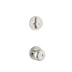 Yale Expressions Interior Trim Pack for Yale Maguire Entryset with Lewiston knob — Níquel Satinado