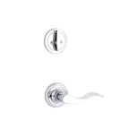Yale Expressions Interior Trim Pack for Yale Maguire Entryset with Brunswick lever Left Handed — Cromo Pulido